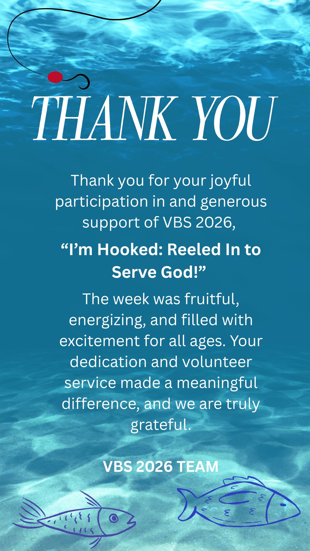 VBS Thank You